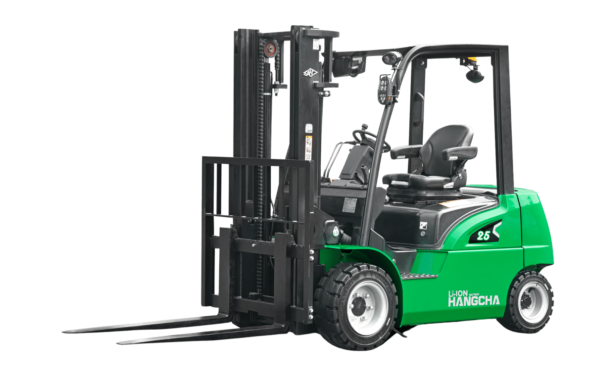 2.5t Hangcha lithium electric forklift - transparent